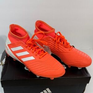 Adidas Predator 19.3 Orange and White Athletic Shoes